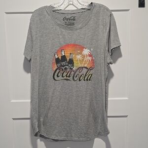 Coca Cola Gray Short Sleeve Tee